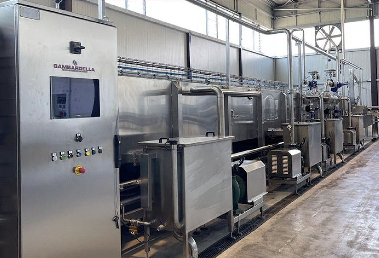 Tunnel di pastorizzazione