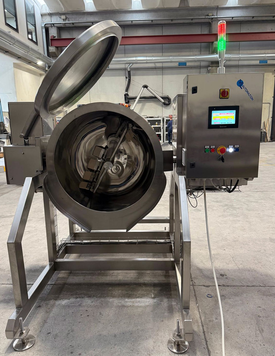 Bacinella di cottura e ribaltabile