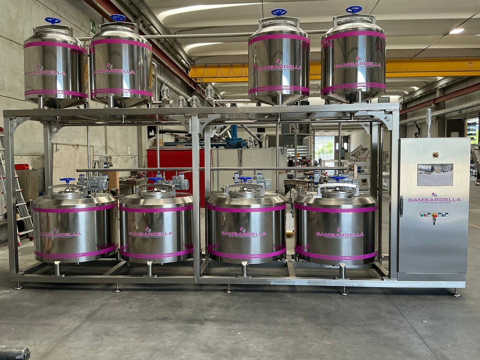 Impianto di miscelazione polveri